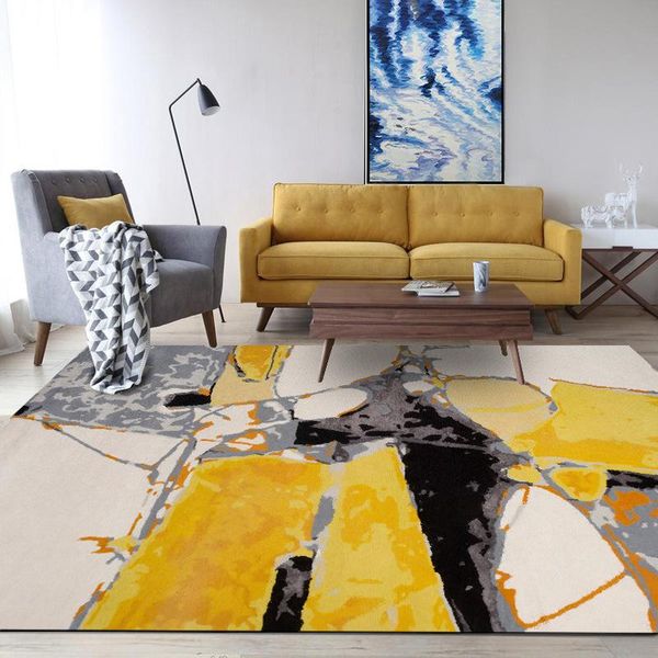 carpets abstract oil painting bedroom carpet yellow gray living room large area rug floor beside sofa non-slip coffee table mat custom
carpets abstract oil painting bedroom carpet yellow gray living room large area rug floor beside sofa non-slip coffee table mat custom