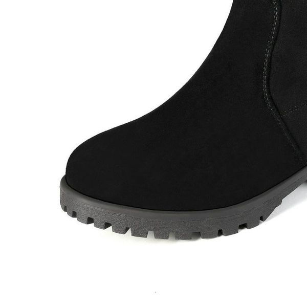 boots qutaa zipper round toe flock winter warm fur fashion over the knee middle heel casual antiskid women shoes size 34-39 s8jh, Black
boots qutaa zipper round toe flock winter warm fur fashion over the knee middle heel casual antiskid women shoes size 34-39 s8jh, Black