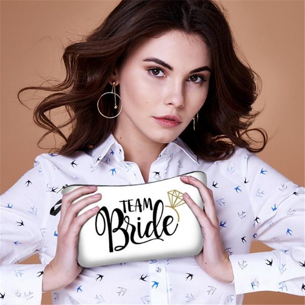 party decoration bride to be wedding portable cosmetic bag team bridesmaid gifts shower hen prom gift -c
party decoration bride to be wedding portable cosmetic bag team bridesmaid gifts shower hen prom gift -c