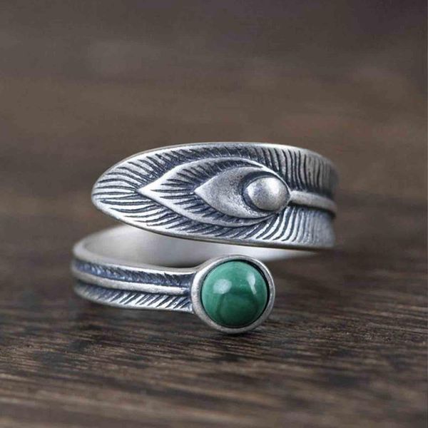 wedding rings silver color retro malachite feather open stacking for women men couple punk&elegant fashion bijoux, Slivery;golden
wedding rings silver color retro malachite feather open stacking for women men couple punk&elegant fashion bijoux, Slivery;golden