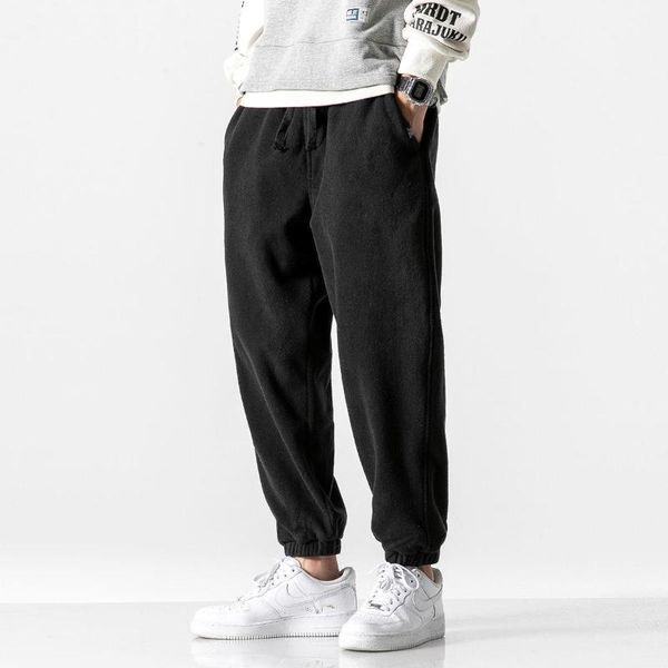 men's pants loose jogging men 2021 fashion fleece autumn winter warm sweatpants male outdoor straight trousers pantalon hommes, Black
men's pants loose jogging men 2021 fashion fleece autumn winter warm sweatpants male outdoor straight trousers pantalon hommes, Black