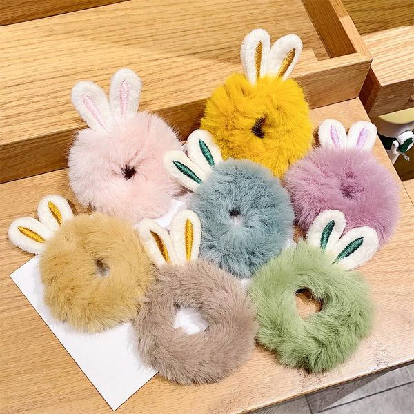 hair accessories 2021 cute plush ring female rubber band elastic bands korean headwear children women ornaments, Slivery;white
hair accessories 2021 cute plush ring female rubber band elastic bands korean headwear children women ornaments, Slivery;white
