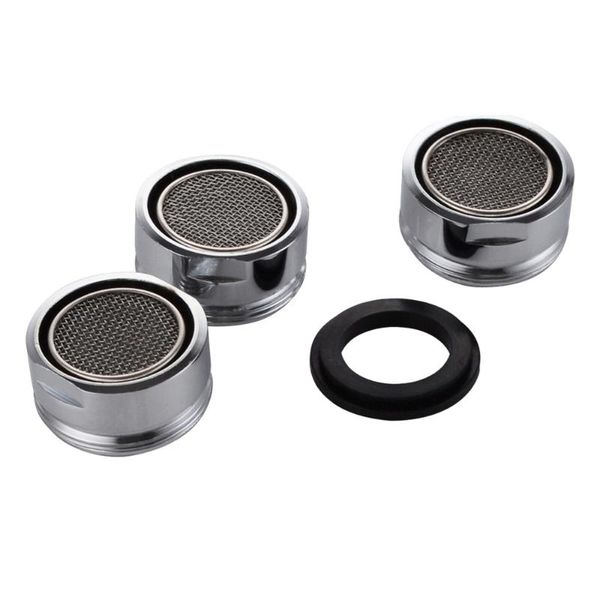 kitchen faucets 3 pcs threaded stainless steel aerator bubbler sprayer water saving filter nozzle polished (24mm silver)
kitchen faucets 3 pcs threaded stainless steel aerator bubbler sprayer water saving filter nozzle polished (24mm silver)