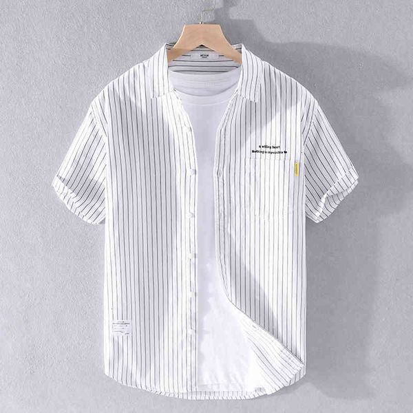 men's t-shirts summer pure coton casual mens japanese style trendy shirts for men brand stripe shirt male fashion chemise overhemd fb21, White;black
men's t-shirts summer pure coton casual mens japanese style trendy shirts for men brand stripe shirt male fashion chemise overhemd fb21, White;black