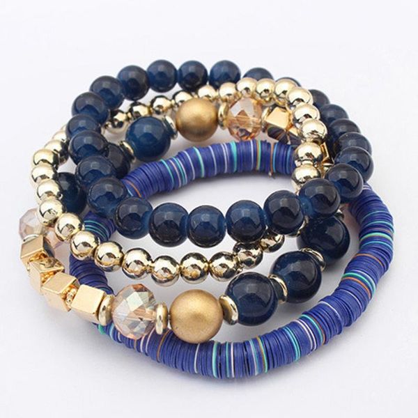 charm bracelets bracelet femme women 4 pcs colorful beads multilayer bangle handmade florid cool gift for 2021, Golden;silver
charm bracelets bracelet femme women 4 pcs colorful beads multilayer bangle handmade florid cool gift for 2021, Golden;silver