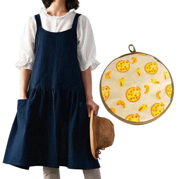 aprons 1 pcs washable cotton linen kitchen apron with pockets & 12inch tortilla pancake warmer pouch
aprons 1 pcs washable cotton linen kitchen apron with pockets & 12inch tortilla pancake warmer pouch