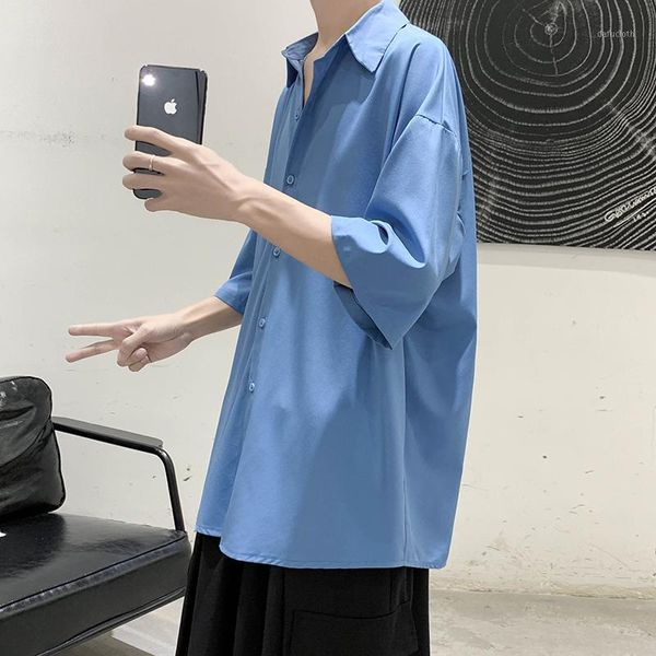 solid shirts men summer clothing korean style mens short sleeve streetwear shirt harajuku 4 colors -2xl men's casual, White;black
solid shirts men summer clothing korean style mens short sleeve streetwear shirt harajuku 4 colors -2xl men's casual, White;black