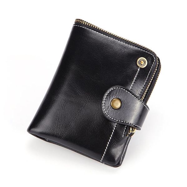 men wallet genuine leather zipper design female short rfid purse with id card holder coin pockets mini wallets, Red;black
men wallet genuine leather zipper design female short rfid purse with id card holder coin pockets mini wallets, Red;black