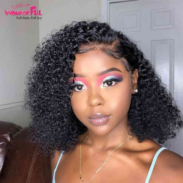 wonderful human hair wig kinky curly for black women remy brazilian pixie cut short bob natural part curl, Black;brown
wonderful human hair wig kinky curly for black women remy brazilian pixie cut short bob natural part curl, Black;brown