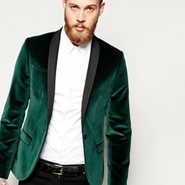 men's suits & blazers green velvet business party men groom wear black shawl lapel blazer two piece wedding tuxedos (jacket + pant, White;black
men's suits & blazers green velvet business party men groom wear black shawl lapel blazer two piece wedding tuxedos (jacket + pant, White;black