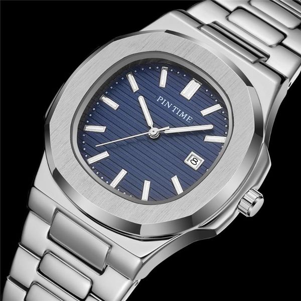 wristwatches men quartz watch stainless steel waterproof fashion wristwatch classic business watches for reloj hombre, Slivery;brown
wristwatches men quartz watch stainless steel waterproof fashion wristwatch classic business watches for reloj hombre, Slivery;brown