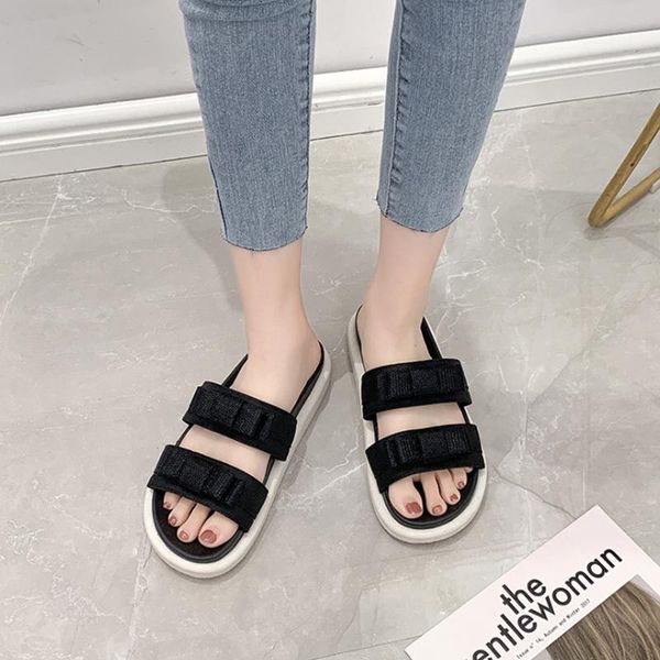 slippers woman women bowtie casual platform shoes female flats ladies slides women's solid fashion non slip footwear summer, Black
slippers woman women bowtie casual platform shoes female flats ladies slides women's solid fashion non slip footwear summer, Black