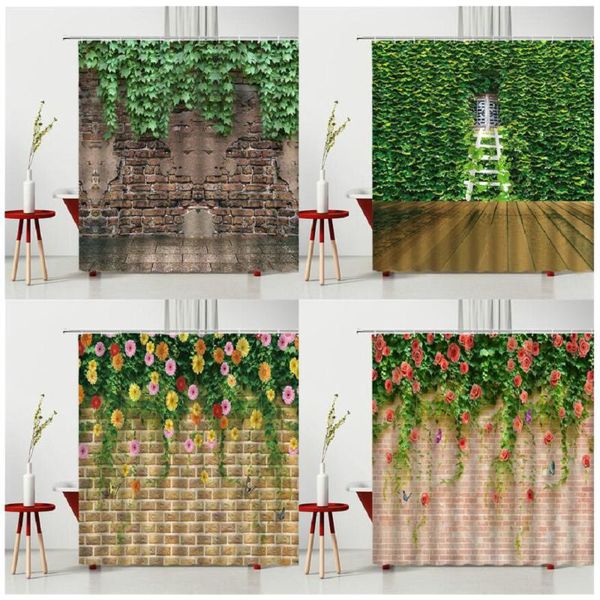 shower curtains old fashioned stone brick wall green plants flowers butterfly waterproof bath curtain bathtub decoration bathroom
shower curtains old fashioned stone brick wall green plants flowers butterfly waterproof bath curtain bathtub decoration bathroom