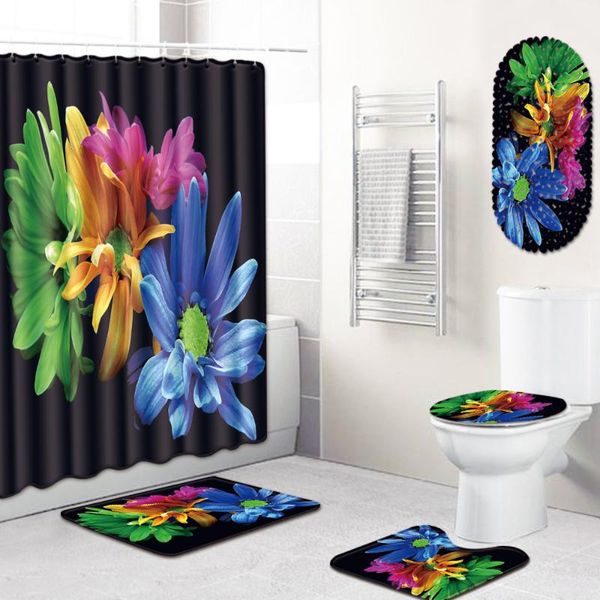 bath mats gorgeous flower bathroom shower curtain mat toilet cover five-piece set rugs and
bath mats gorgeous flower bathroom shower curtain mat toilet cover five-piece set rugs and