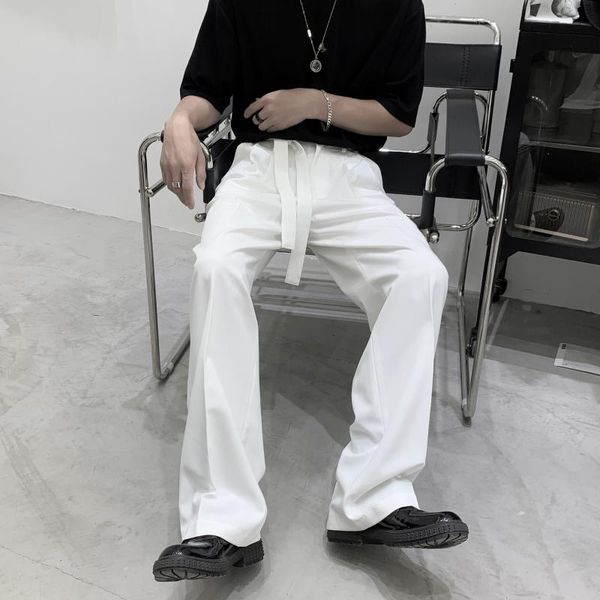 men's pants summer ice silk cool casual suit korean style loose wide leg m-2xl, Black
men's pants summer ice silk cool casual suit korean style loose wide leg m-2xl, Black