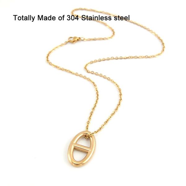 pendant necklaces pig nose style snout women girl farando necklace stainless steel cable chain boho collier gift good quality choker, Silver
pendant necklaces pig nose style snout women girl farando necklace stainless steel cable chain boho collier gift good quality choker, Silver