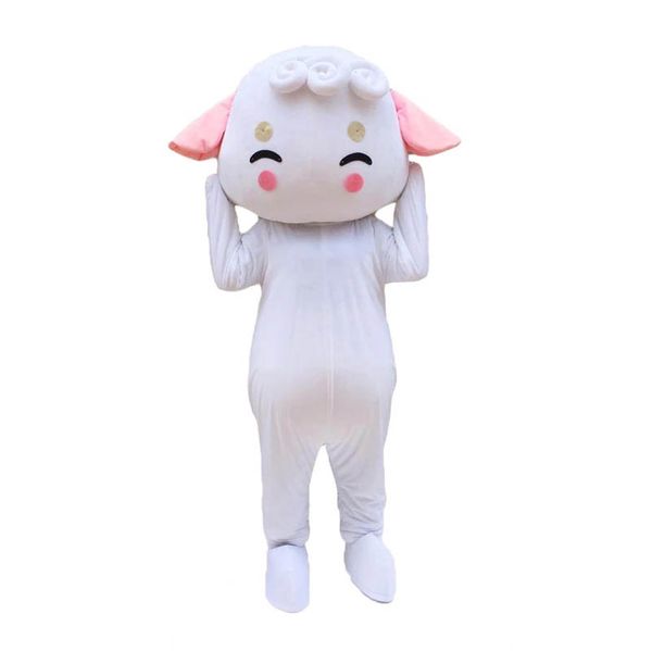 halloween white sheep mascot costume animal theme character carnival size fursuit christmas birthday party dress, Red;yellow
halloween white sheep mascot costume animal theme character carnival size fursuit christmas birthday party dress, Red;yellow
