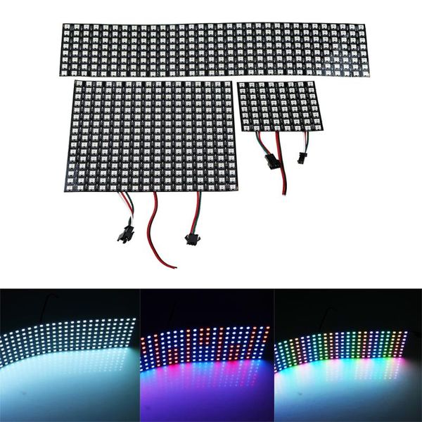 bulbs 8*8/ 16*16/ 8*32 pixel ws2812b digital flexible panel screen individually addressable color full dc5v
bulbs 8*8/ 16*16/ 8*32 pixel ws2812b digital flexible panel screen individually addressable color full dc5v