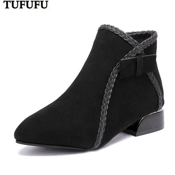 boots women ladies fashion zipper ankle student casual scrub single warm fur winter shoes, Black
boots women ladies fashion zipper ankle student casual scrub single warm fur winter shoes, Black