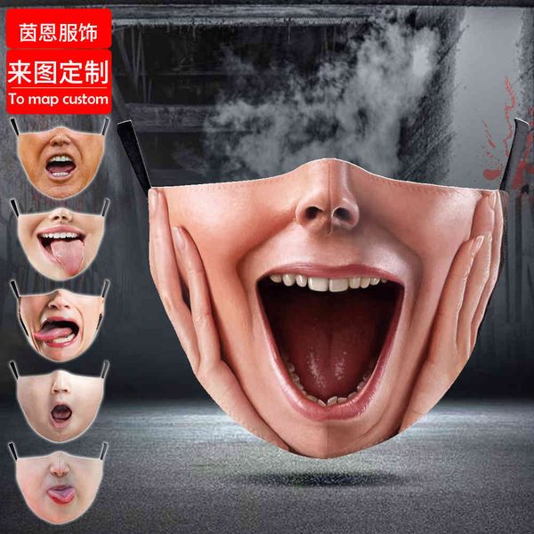 high-quality s mouth 3d digital printing chip inserted protective anti haze dust-proof and child mask
high-quality s mouth 3d digital printing chip inserted protective anti haze dust-proof and child mask