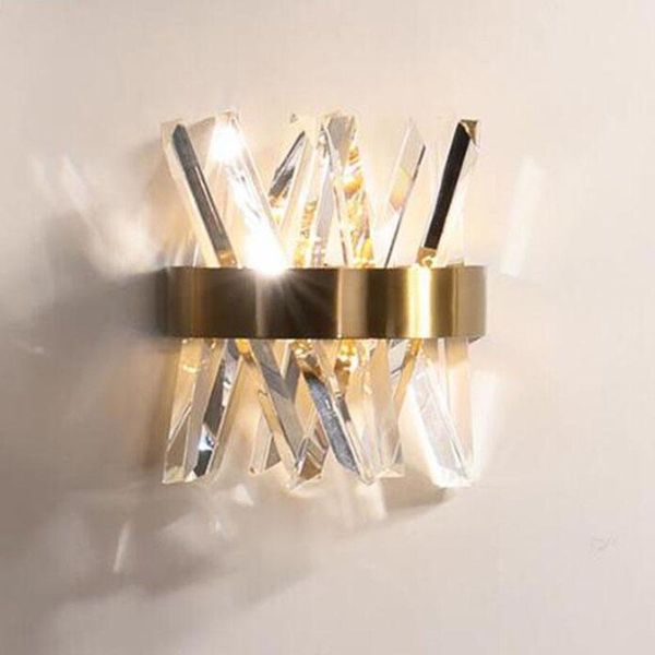 wall lamp luxury design crystal modern led lights dia25 * h33cm living room bedroom light
wall lamp luxury design crystal modern led lights dia25 * h33cm living room bedroom light