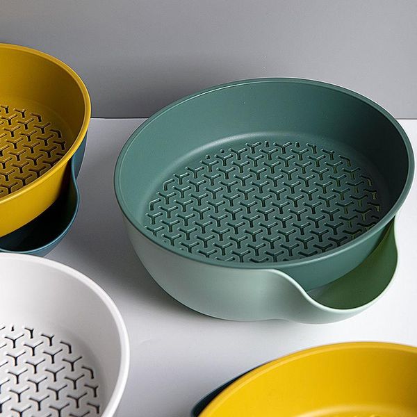 dishes & plates fruit bowl, basket, living room, plastic double-layer vegetable household kitchen sink, drain basket
dishes & plates fruit bowl, basket, living room, plastic double-layer vegetable household kitchen sink, drain basket