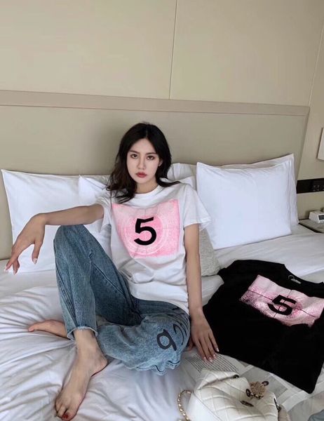 women's t-shirt 2021 short-sleeve cotton shirt printed digital summer, White
women's t-shirt 2021 short-sleeve cotton shirt printed digital summer, White