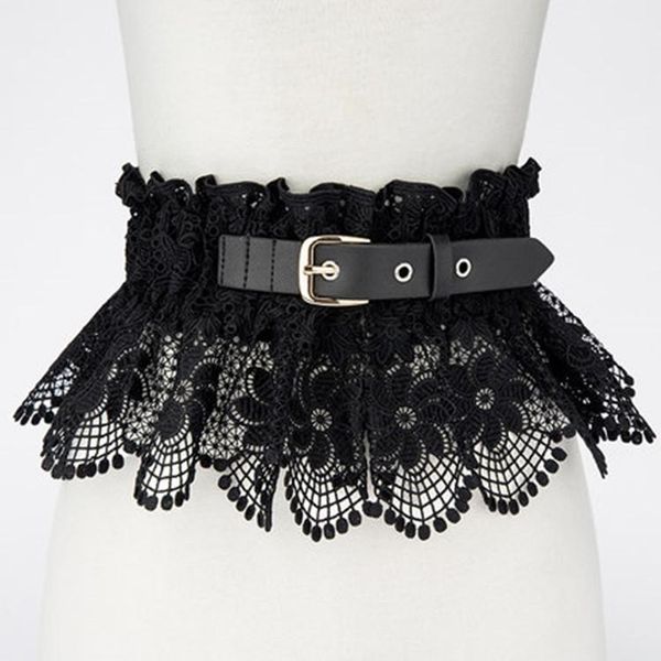belts 2021 summer fashion lace fabric girdle female wide decorative waistband for white shirt and dress waist women, Black;brown
belts 2021 summer fashion lace fabric girdle female wide decorative waistband for white shirt and dress waist women, Black;brown