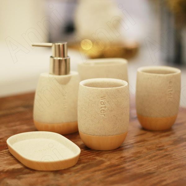 bath accessory set european gravel bathroom accessories resin splicing decorative shampoo container desktoothbrush holder five items
bath accessory set european gravel bathroom accessories resin splicing decorative shampoo container desktoothbrush holder five items