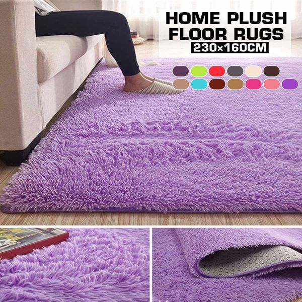 230x160cm larger plush shaggy soft fluffy carpet area rug slip resistant door floor mat for bedroom living room carpets
230x160cm larger plush shaggy soft fluffy carpet area rug slip resistant door floor mat for bedroom living room carpets