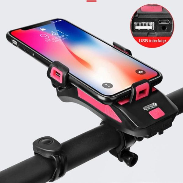 bicycle phone stand light 4in1 front horn lamp alarm bell power bank multi-function bike led for cycling sport cell mounts & hold holders
bicycle phone stand light 4in1 front horn lamp alarm bell power bank multi-function bike led for cycling sport cell mounts & hold holders