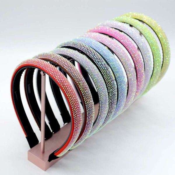 hair band version of spring and summer fashion yellow solid color fabric full drill hair hoop belt tooth anti-skid head, Silver
hair band version of spring and summer fashion yellow solid color fabric full drill hair hoop belt tooth anti-skid head, Silver