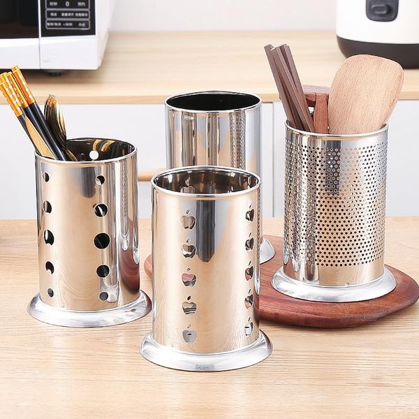 stainless steel chopsticks cage tableware kitchenware storage holder multi-function round hole drain containers kitchen utensils & organizat
stainless steel chopsticks cage tableware kitchenware storage holder multi-function round hole drain containers kitchen utensils & organizat