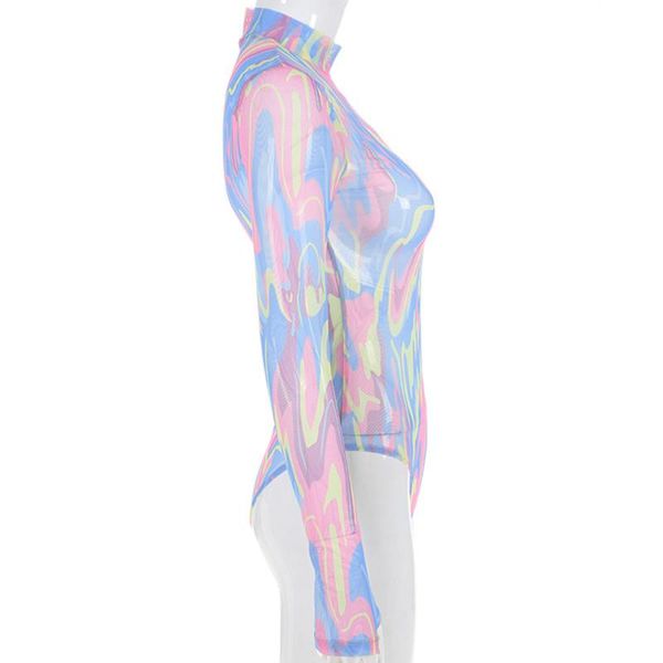 women's jumpsuits & rompers printed high neck colorful mesh perspective slim long sleeve spring stretch women jumpsuit bodysuit ho, Black;white
women's jumpsuits & rompers printed high neck colorful mesh perspective slim long sleeve spring stretch women jumpsuit bodysuit ho, Black;white
