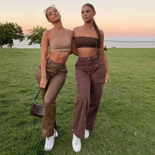 vintage brown straight women's fashion jeans for girls denim pants capri new high waist trousers for female streetwear 210415, Blue
vintage brown straight women's fashion jeans for girls denim pants capri new high waist trousers for female streetwear 210415, Blue