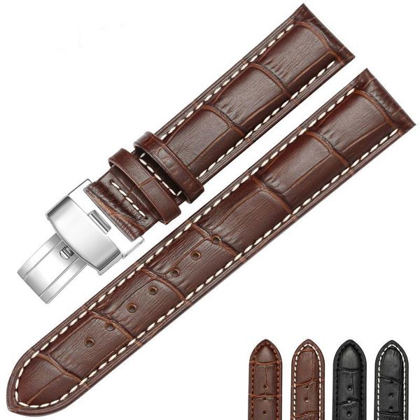 watch bands hight quality 20mm band leather 22mm men women brown waterproof strap genuine steel buckle black watchband, Black;brown
watch bands hight quality 20mm band leather 22mm men women brown waterproof strap genuine steel buckle black watchband, Black;brown