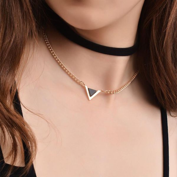 chains trendy jewelry alloy inverted triangle multilayer necklace for women goth collar necklaces christmas party charm trend, Silver
chains trendy jewelry alloy inverted triangle multilayer necklace for women goth collar necklaces christmas party charm trend, Silver