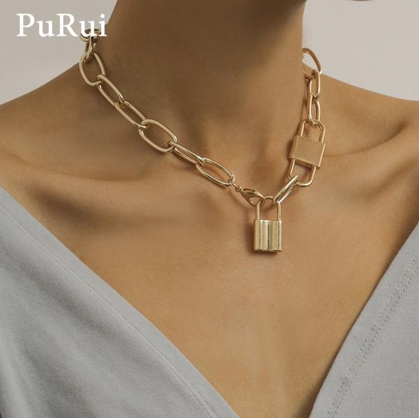 gohic lock pendant choker necklace punk steampunk padlock cuban link chain collar for women couple lovers jewelry necklaces, Silver
gohic lock pendant choker necklace punk steampunk padlock cuban link chain collar for women couple lovers jewelry necklaces, Silver