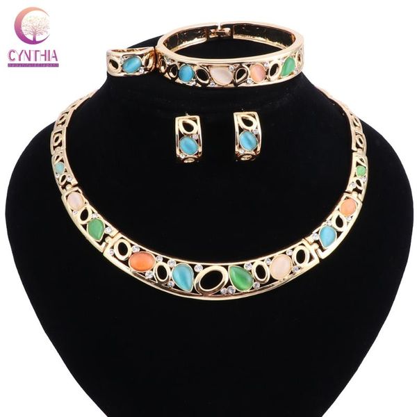 earrings & necklace african beads jewelry sets for women crystal bracelet ring gold color wedding dress accessories, Silver
earrings & necklace african beads jewelry sets for women crystal bracelet ring gold color wedding dress accessories, Silver