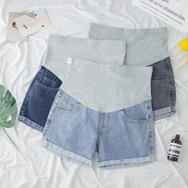 1886# summer thin denim maternity shorts adjustable elastic waist belly clothes for pregnant women loose casual pregnancy bottoms, White
1886# summer thin denim maternity shorts adjustable elastic waist belly clothes for pregnant women loose casual pregnancy bottoms, White
