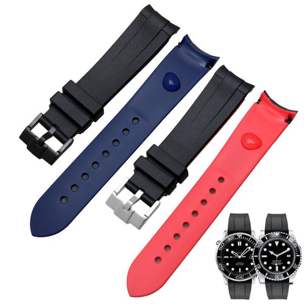 watch bands 20mm 22mm premium-grade silicone strap curved end waterproof diving sport men rubber wrist band bracelet accessories belt, Black;brown
watch bands 20mm 22mm premium-grade silicone strap curved end waterproof diving sport men rubber wrist band bracelet accessories belt, Black;brown