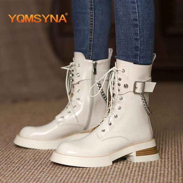 boots yqmsyna fashion women genuine leather street style round toe rivet square heel convenient zipper lace-up shoes as333, Black
boots yqmsyna fashion women genuine leather street style round toe rivet square heel convenient zipper lace-up shoes as333, Black
