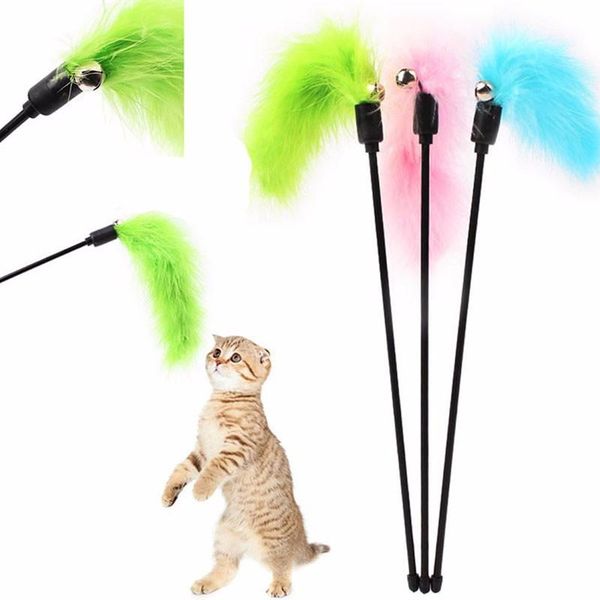 cat toys interesting solid color short game plush funny stick kitten pet teaser feather activity toy wire chaser wand rod play supply
cat toys interesting solid color short game plush funny stick kitten pet teaser feather activity toy wire chaser wand rod play supply
