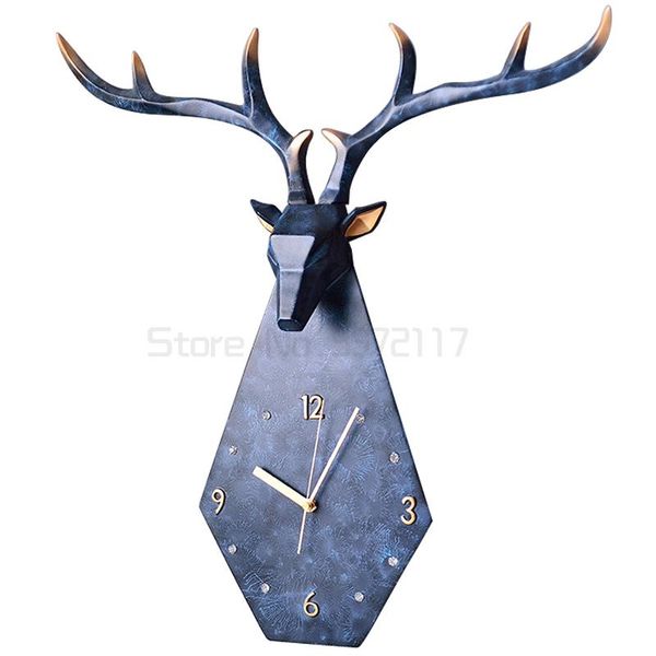 wall clocks nordic style deer clock modern simple ornament resin decorative gift silent second sweeping movement
wall clocks nordic style deer clock modern simple ornament resin decorative gift silent second sweeping movement