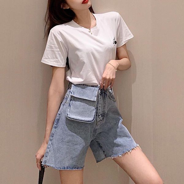 women's jeans high waist denim shorts female summer 2021 loose short thin pockets ripped wide leg pants style wash, Blue
women's jeans high waist denim shorts female summer 2021 loose short thin pockets ripped wide leg pants style wash, Blue