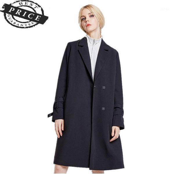 women's wool & blends est fashion 2021 coat female spring-autumn long jackets women outwear casual coats lady elegant overcoat lwla36, Black
women's wool & blends est fashion 2021 coat female spring-autumn long jackets women outwear casual coats lady elegant overcoat lwla36, Black