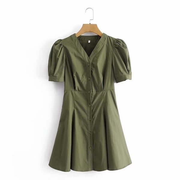 elegant women green v-neck dresses fashion ladies pocket sashes vestidos streetwear female chic puff sleeve mini dress 210430, Black;gray
elegant women green v-neck dresses fashion ladies pocket sashes vestidos streetwear female chic puff sleeve mini dress 210430, Black;gray