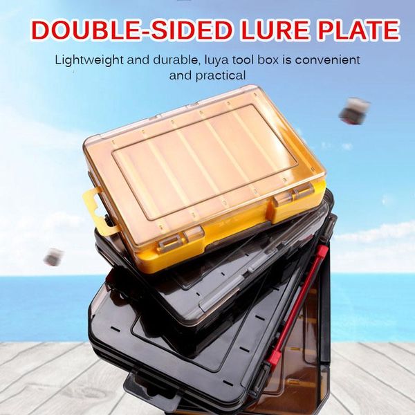 1pcs fishing tackle accessories lure hook boxes storage double sided high strength box
1pcs fishing tackle accessories lure hook boxes storage double sided high strength box