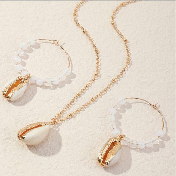 beach holiday wind shells necklaces earring jewelry sets fashion women gift earrings necklace set, Silver
beach holiday wind shells necklaces earring jewelry sets fashion women gift earrings necklace set, Silver