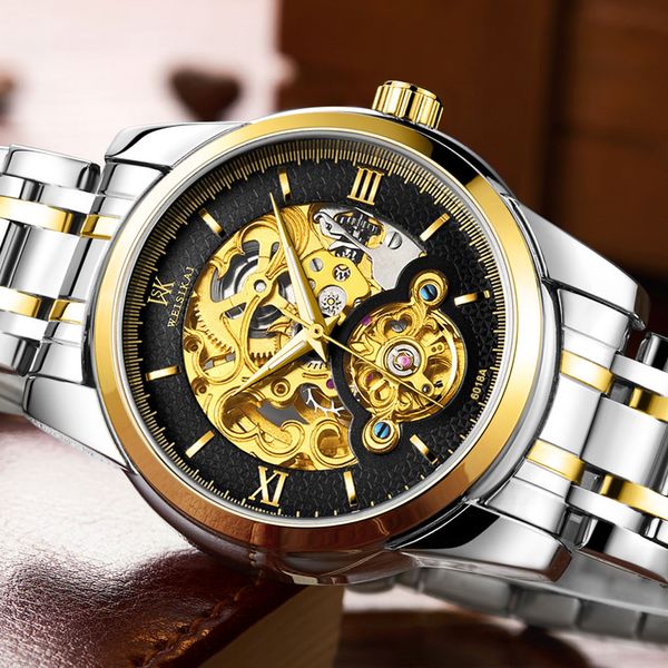 100% original stainless steel watch mens relogio luxury automatic mechanical wristwatches men watches wholesale, Slivery;brown
100% original stainless steel watch mens relogio luxury automatic mechanical wristwatches men watches wholesale, Slivery;brown